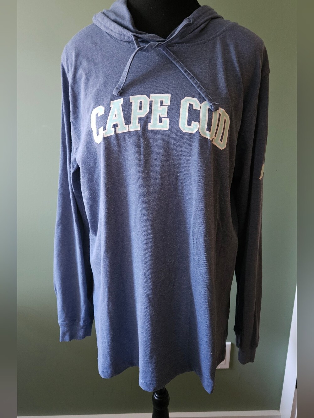 Cape Cod Hooded Pullover - Slate Blue